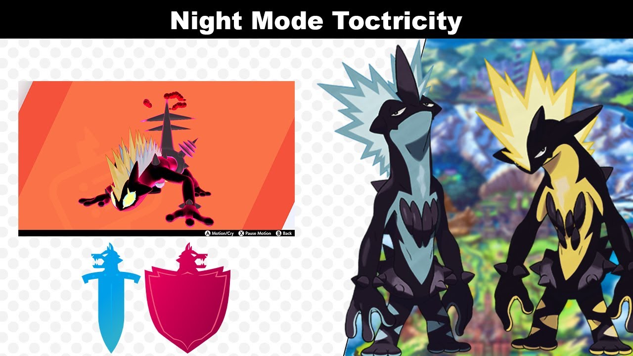 Night Mode Toxel [Pokemon Sword & Shield] [Mods]