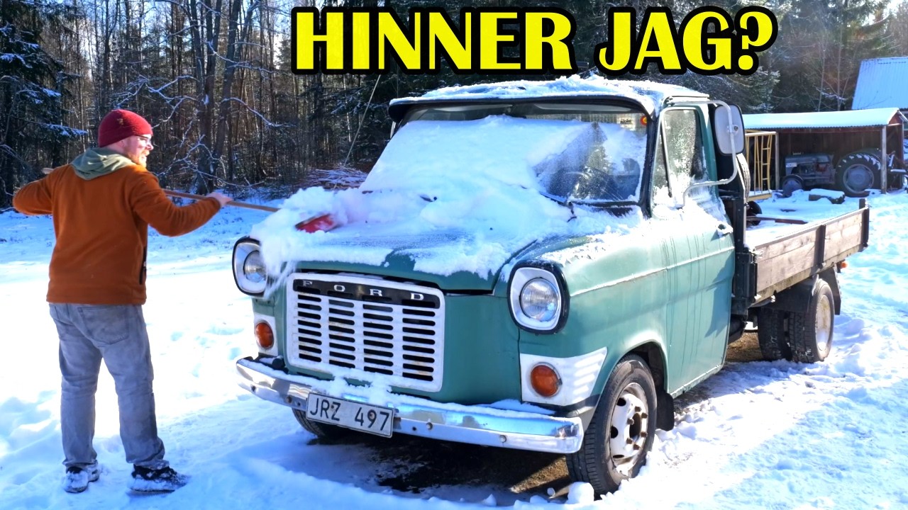 50 minuter kvar till besiktning