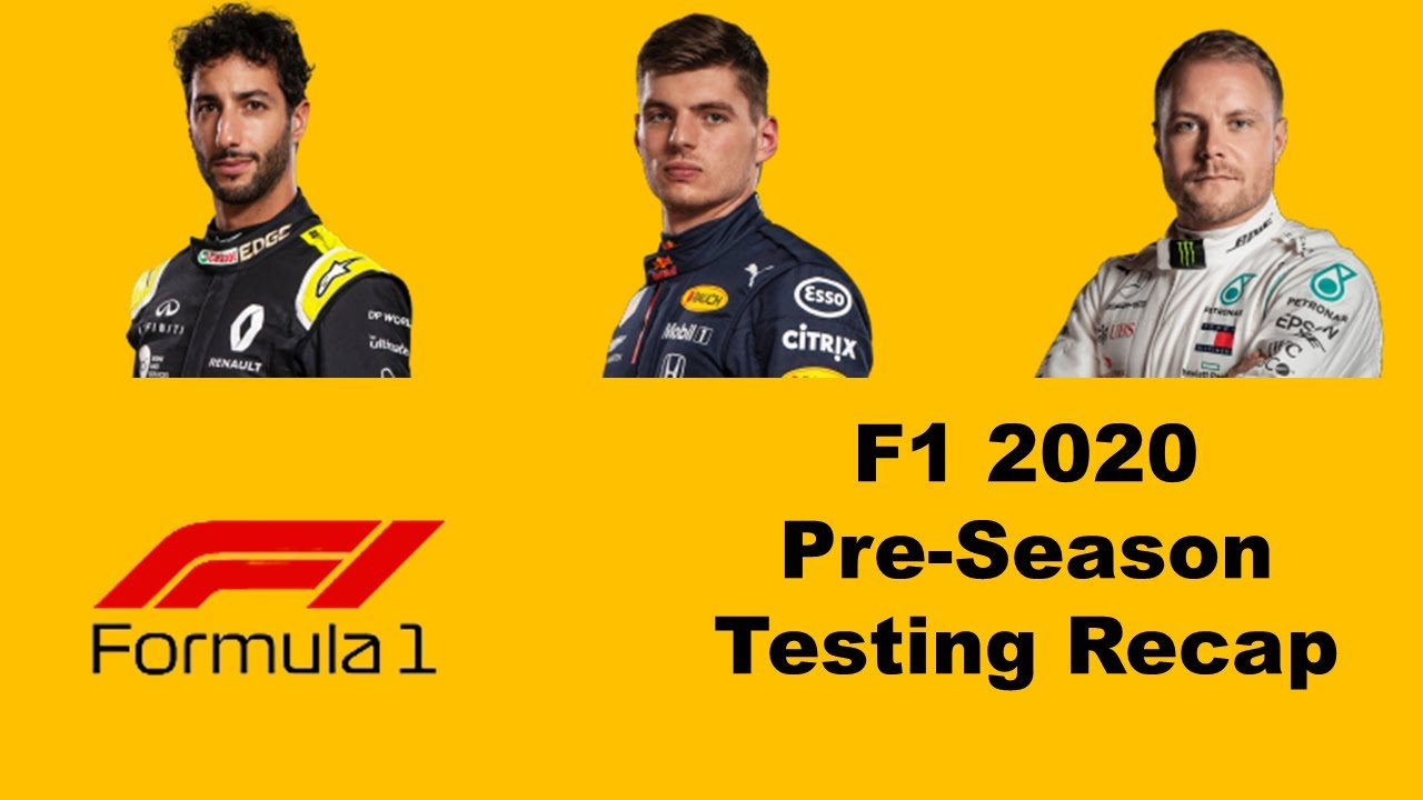 F1 2020 Pre-Season Testing Recap - YouTube