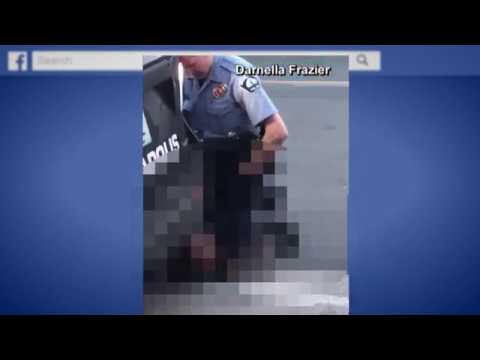 Video of Minneapolis Police detaining George Floyd   Courtesy Darnella Frazier