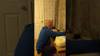 Playtesting Best Brass e-Sax Electronic Whisper Saxophone Mute White for Tenor Sax