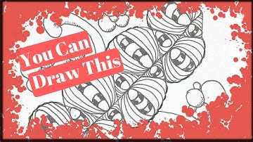 Zentangle Patterns Tutorial for Por Fin