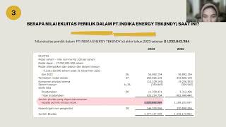 Analisis Laporan Keuangan PT. Indika Energy TBK (INDY)