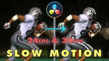 Slow-Motion From Low Quality Clips (DaVinci Resolve)