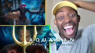 Aquaman and the Lost Kingdom | Trailer REACTION!!!