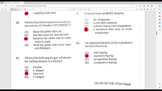 CSEC Food and Nutrition Paper 1 2018 Solutions