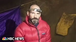 American trapped in cave thanks Turkish government for medical supplies