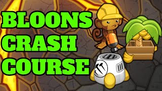 How To Play Engineer Farm Spike Factory | Bloons Crash Course