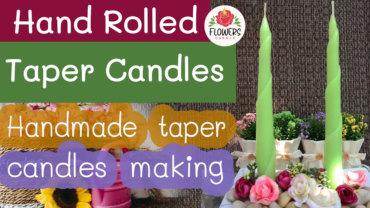 DIY Candle Molds From Toilet Paper Tubes 