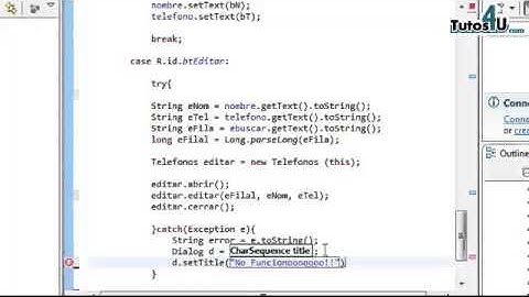 Editar Datos en SQLite. Tutorial 49 en Español. Desarrollo de Aplicaciones Android.