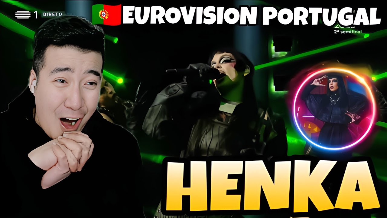 🇵🇹  HENKA – I Wanna Destroy U | 2ª Semifinal | Festival da Canção | Eurovision PORTUGAL | REACTION