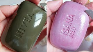 Soap Carving ASMR Relaxing Sounds no talking Satisfying ASMR Video #seifeschneiden #zeepsnijden