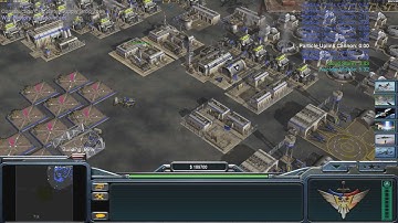 USA Laser - Command & Conquer Generals Zero Hour - 1 vs 7 HARD Gameplay