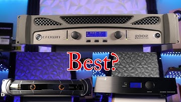 Best Subwoofer Amp - Crown XTI vs Behringer NX vs Dayton APA1200DSP