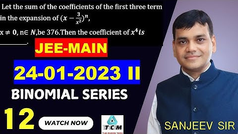 Let the sum of the coefficients of the first three term in the expansion of 〖(x-3/x^2 )〗^n