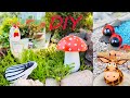 So cute ❤️ 5 DIY ideas to decorate your garden ❤️❤️❤️