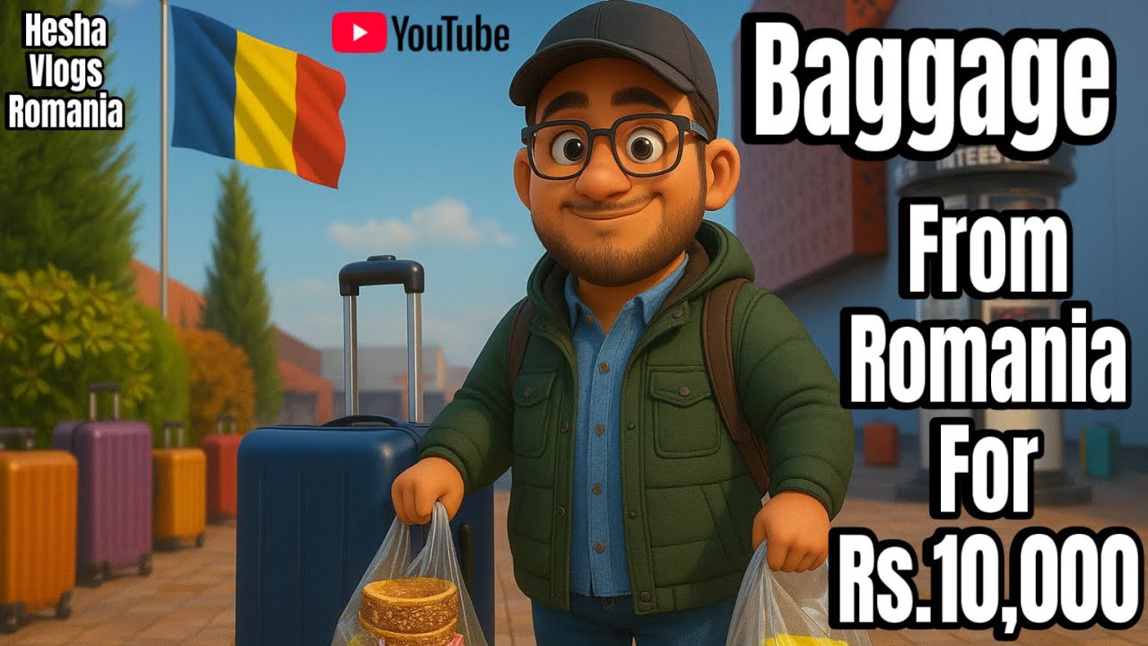 රොමේනියාවේන් 🇷🇴 baggage එකක් ගත්තා අඩුවට | OFFER | baggage වල මිල ගණන් 😬 