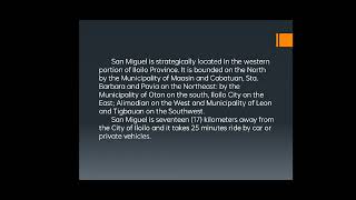 Sabando 3-Argon Pinasahi Nga Banwa San Miguel