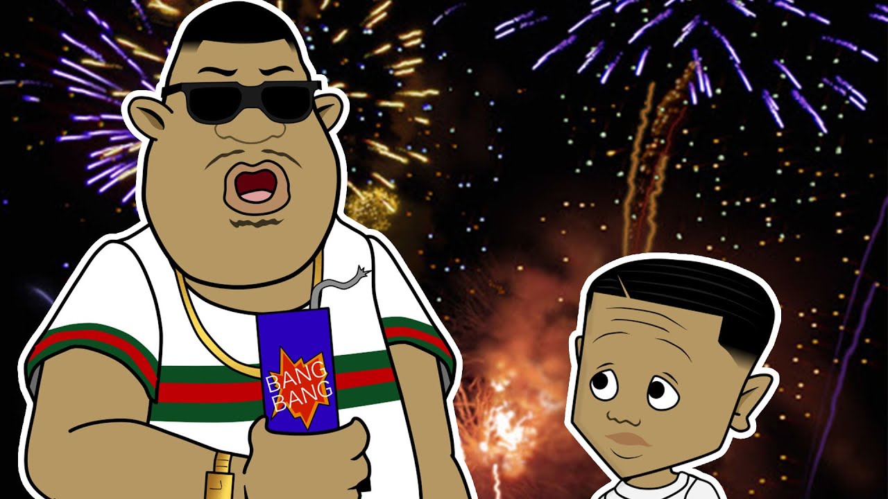 ⁣Lil Ron Ron and His Daddy Got Some Fireworks! (Light It Up)