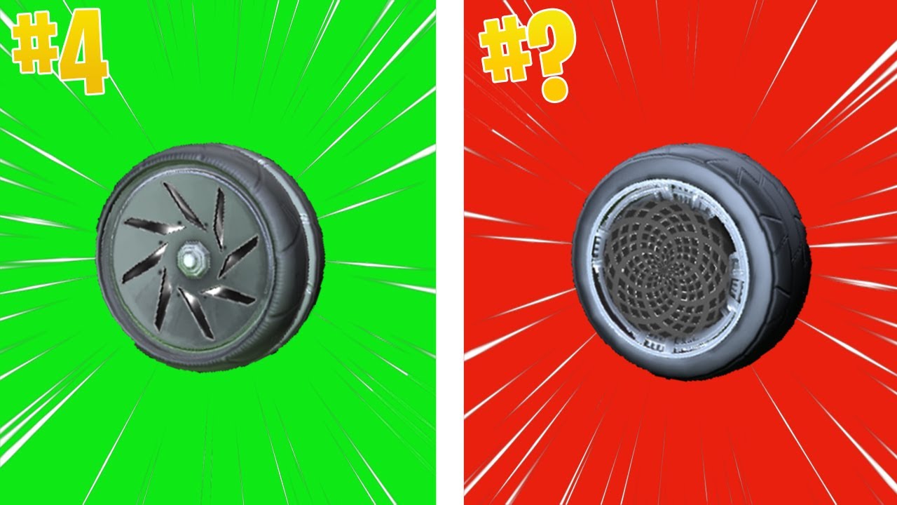 TOP 5 BLACK WHEELS IN ROCKET LEAGUE (APRIL 2021) (ITEM TRADING)