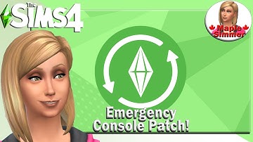 Emergency Update for Console! (Sims 4 News)
