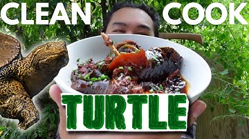 Clean Cook Eat Soft Shell Turtle - Slow Braised TURTLE PAWS