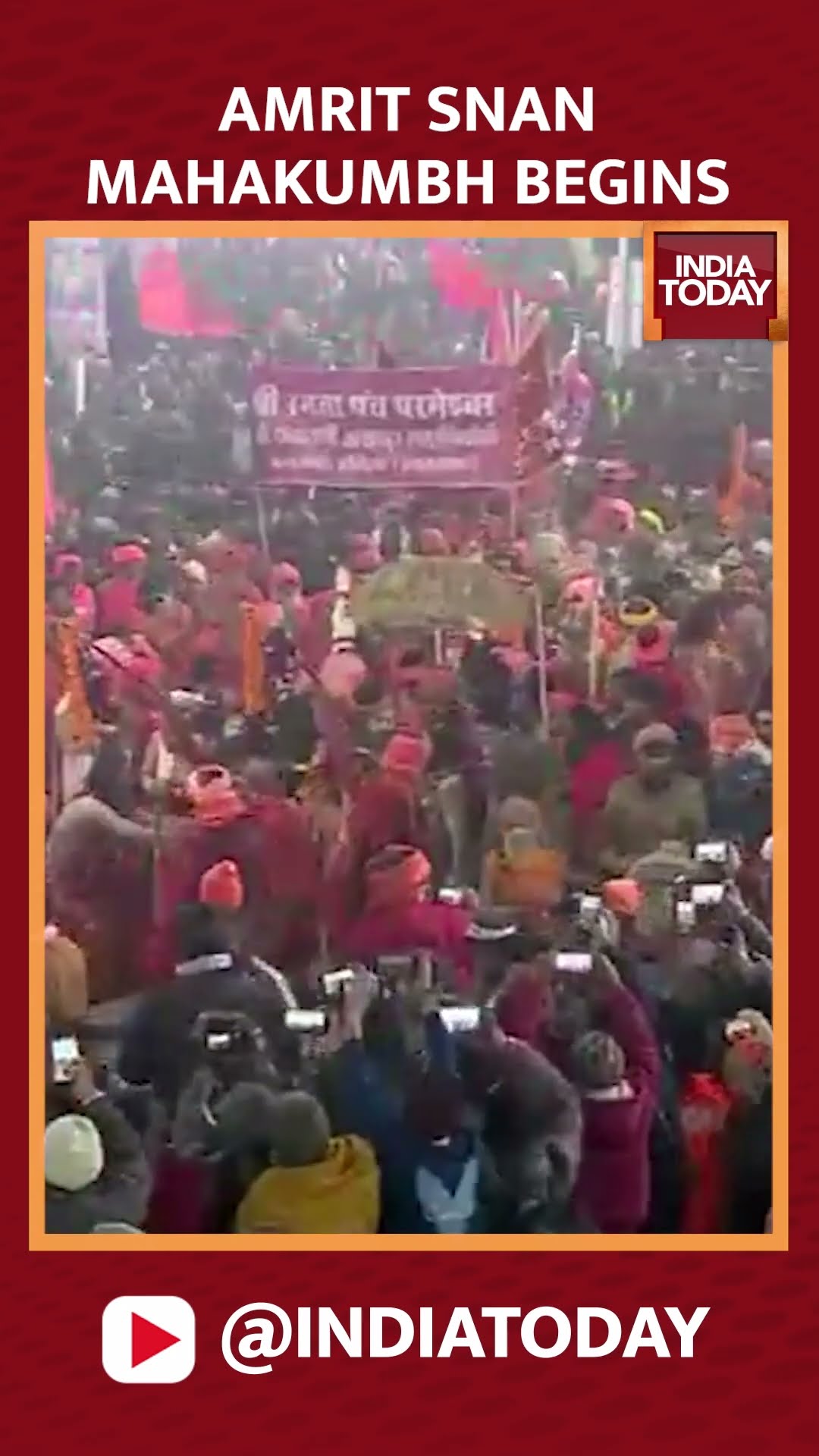 Mahakumbh: Auspicious Amrit Snan Kicksstarts At Mahakumbh | CM Yogi Says1.75 Cr Devotees Took Dip