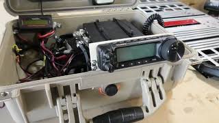 Tom's new HF Go-Box for mobile and POTA