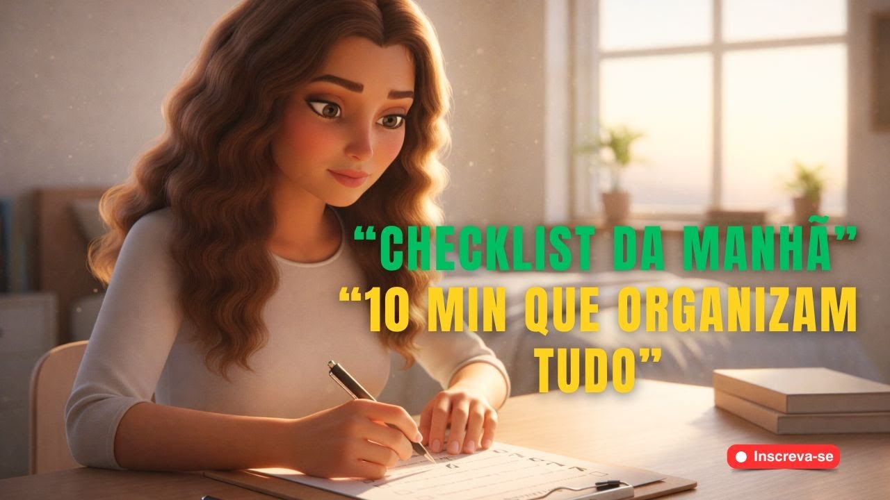 “Comece o Dia com Esse Checklist Simples e Veja Sua Organização Acontecer”