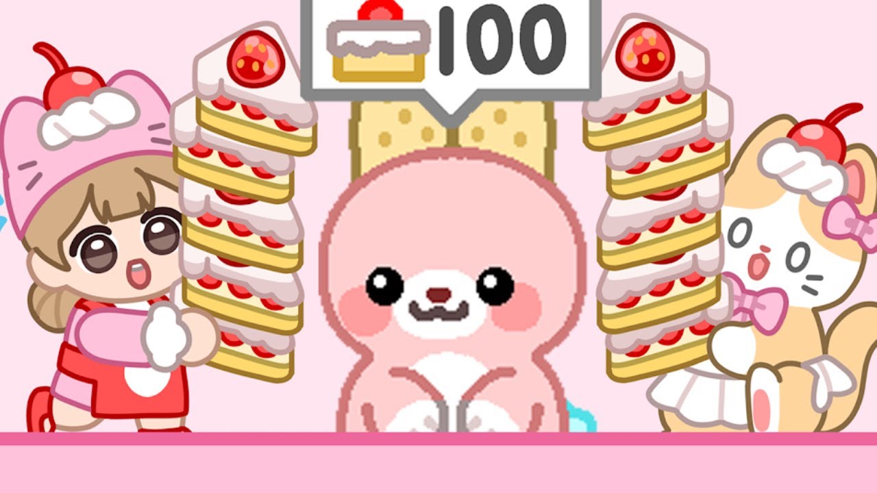 Sweet Cat - cute bake shop Gameplay Android - YouTube