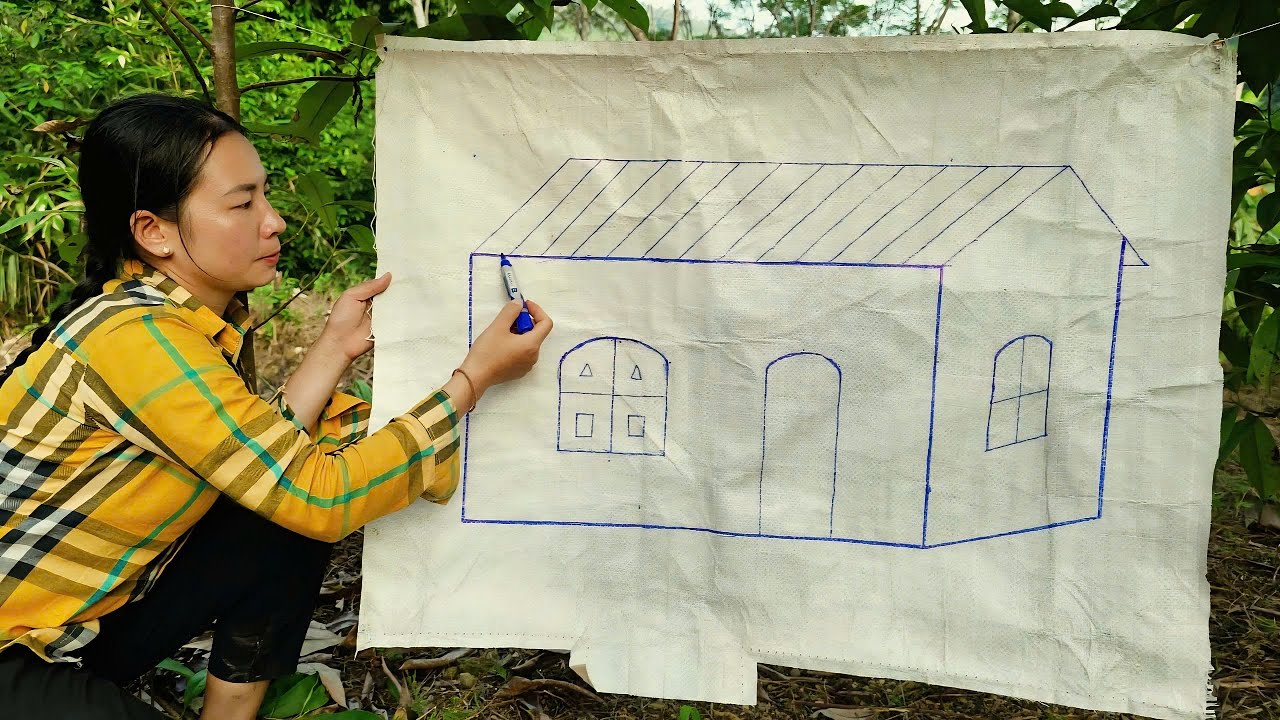 Tin's used his intelligence and will to overcome difficulties to design a house in dreams