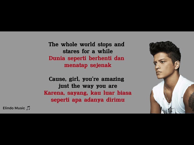 Bruno Mars - Just The Way You Are | Lirik dan Terjemahan class=