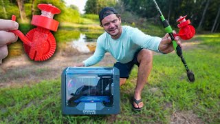 3D Printing A Fishing REEL!! (Will it work??)