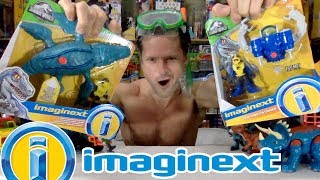 imaginext jurassic world mosasaurus & diver