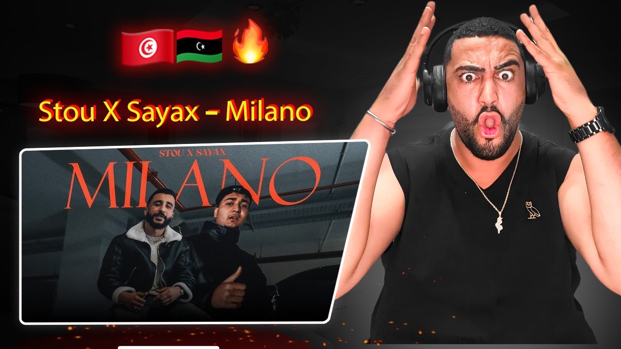 Stou X Sayax - Milano [ REACTION ] 🔥🔥😱😱 🇹🇳🇱🇾 - YouTube
