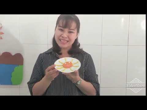 HD-Nặn ông mặt trời-Lớp Mầm (3-4 tuổi) MNAD