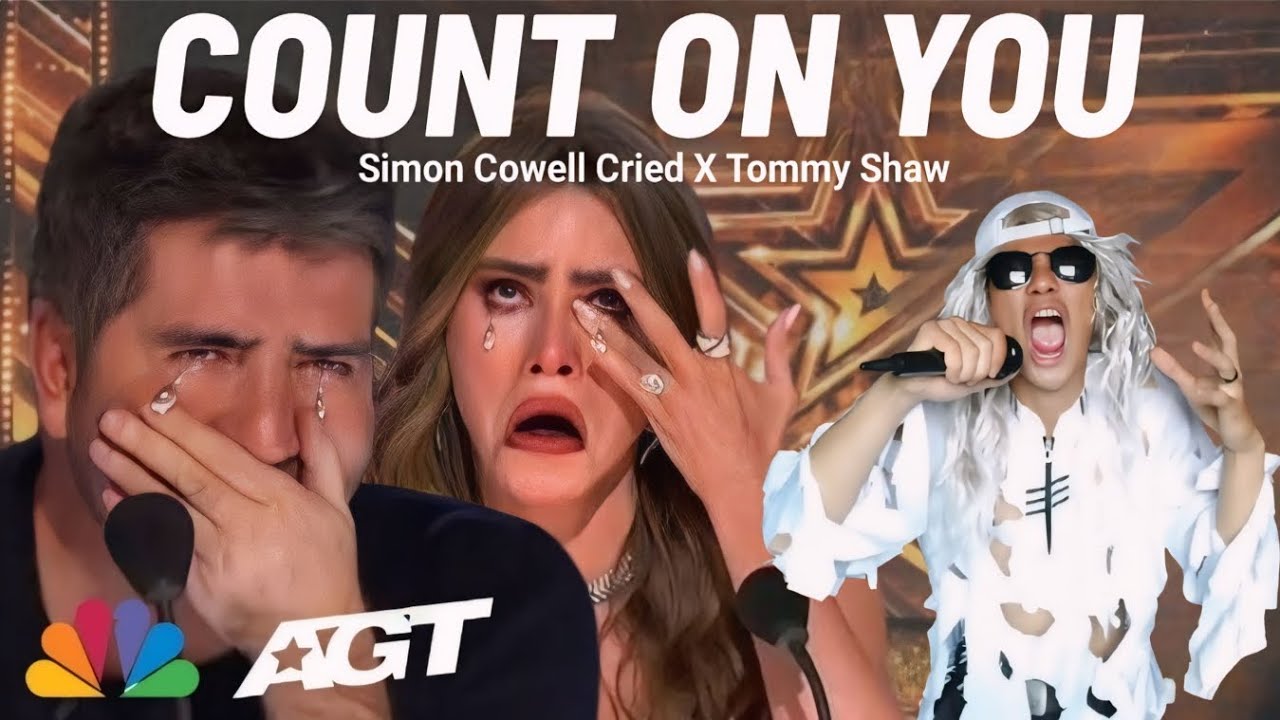 Simon Cowell Cried When The Heard Extraordinary Voice Singing Count On You - Tommy Shaw Simon Cowell Cried When The Heard Extraordinary Voice Singing Count On You - Tommy Shaw