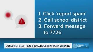 Back to school text scams are targeting Houston area parents