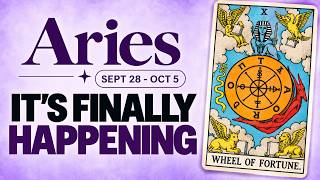 Aries 'Something Finally Comes Through And Changes What Happens Next' Sept 28 to Oct 5 Tarot