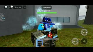 cyro grenade, blue flames (zombie defense tycoon roblox)