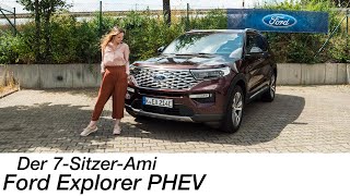 Amerikaner mit Öko-Antrieb: Ford Explorer Plug-in Hybrid Platinum (457 PS/825Nm) Test- Autophorie