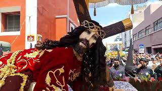 SEÑOR DE LAS MARAVILLAS Y JESUS NAZARENO TRASLADO A CATEDRAL PROCESION DEL SILENCIO PUEBLA 2023