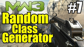 Random Class Generator #7 MW3
