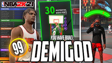 NEW BEST GUARD BUILD is a DEMIGOD in NBA 2K21 NEXT GEN! *INSANE* ISO Build 2K21 & Best Badges 2K21!