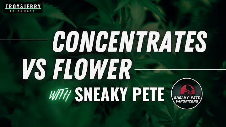 Concentrates or Flower? // Sneaky Pete