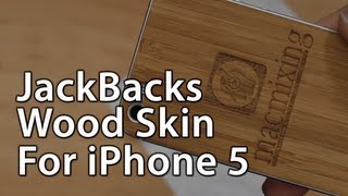 [Review] Jackbacks Wood Skin For iPhone 5 - Awesome iPhone Skins screenshot 2