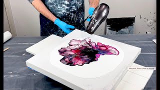 BOLD COLORS~Acrylic Blowout~Cell Activator~Flower Bloom Technique~Acrylic Pouring~263 by Studio 15 Acrylics  2,647 views 2 months ago 11 minutes, 1 second