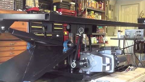 Three Axis (#3DOF) Motion Platform for Simulation #motionbase