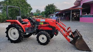 (ขายแล้วครับ)🈴KUBOTA - GL-23ps(พร้อมชุดตัก300kg)🈴⛔ (เก่านอก)ขับง่ายพวงมาลัยพาวเวอร์ เกียร์ซัทเทิล