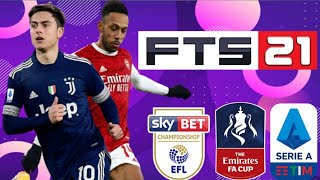 FTS 21 MOD FIFA 21 ANDROID OFFLINE BEST/GRAPHICS MENU AND NEW KITS UPDATE